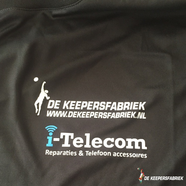 Nieuwe Sponsor I Telecom op de site en op onze shirts .
